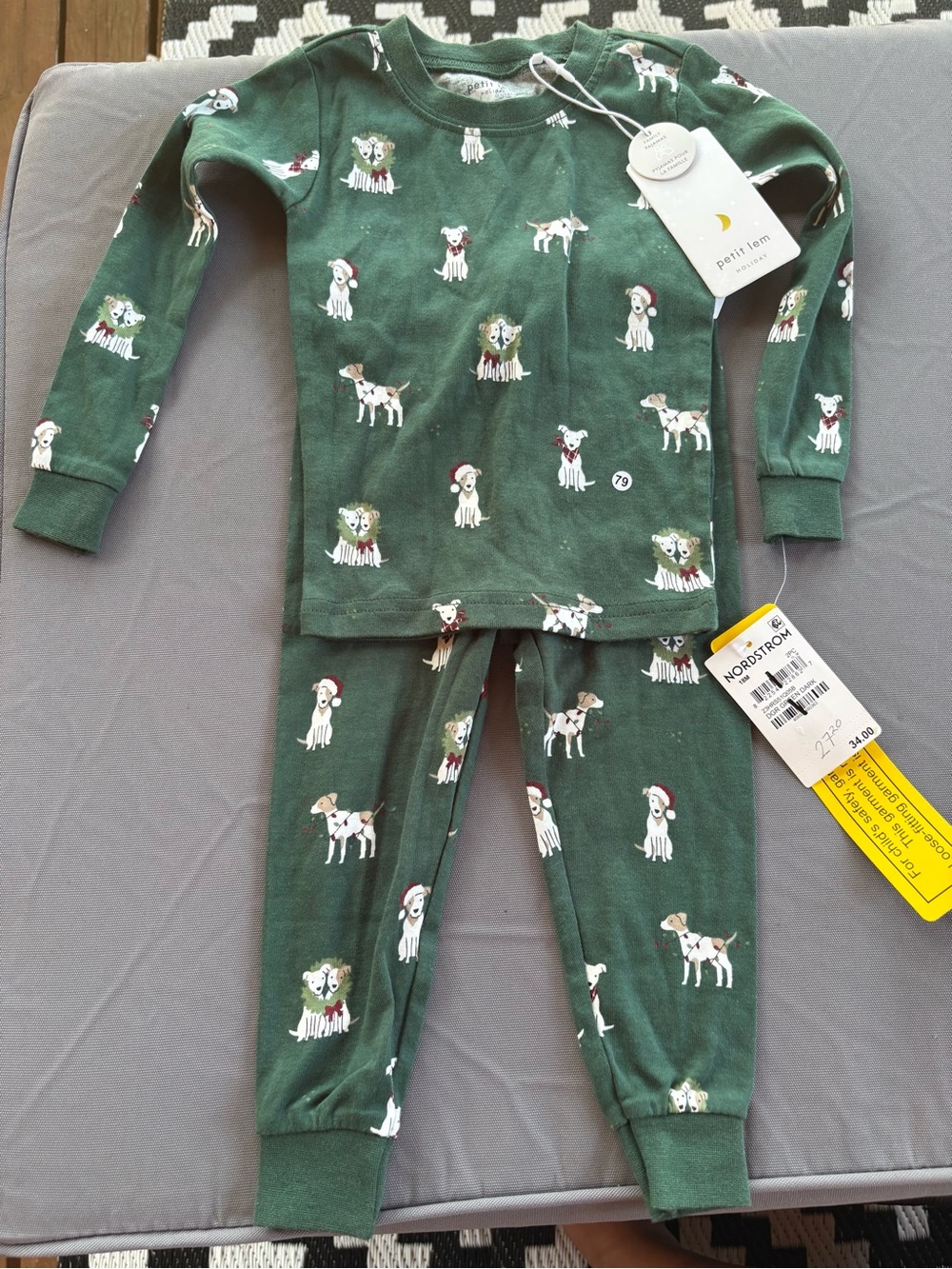 Petit Lem Christmas Pajamas // 18m // NWT